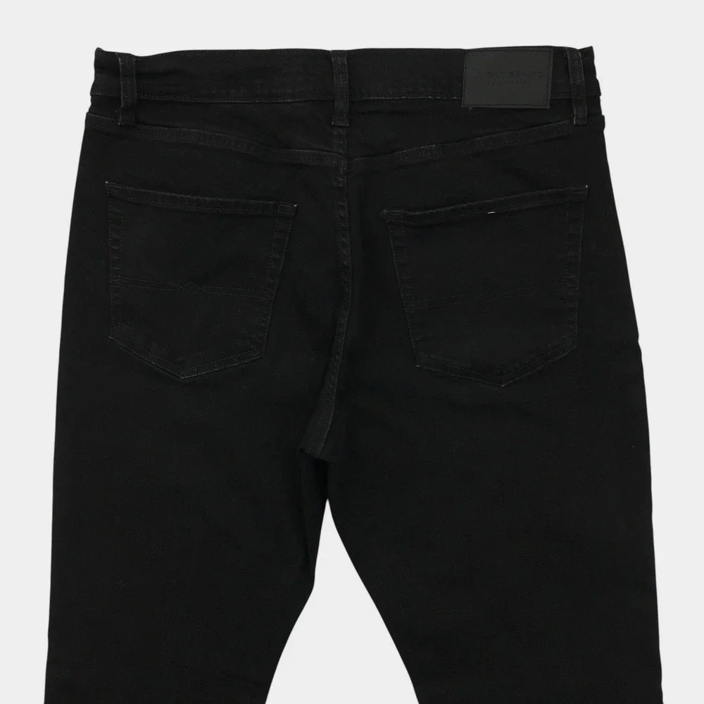Lucky Brand 410 Athletic Straight Jeans Mens 34x30 Gainesville Black Stretch